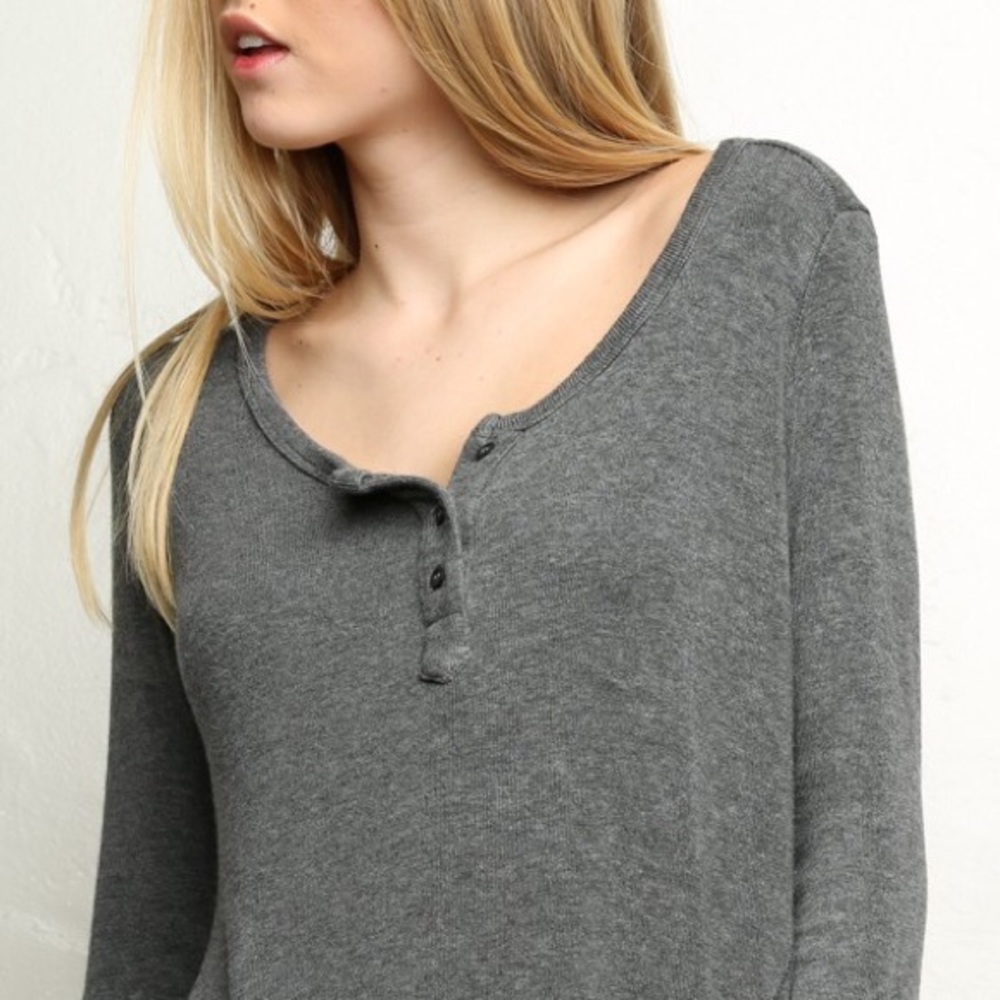 Brandy Melville buttoned sweater